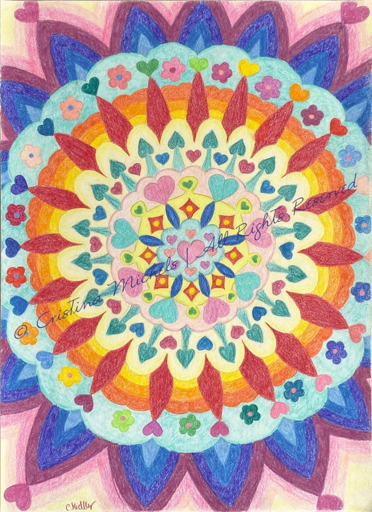 Original drawing “Love Mandala”