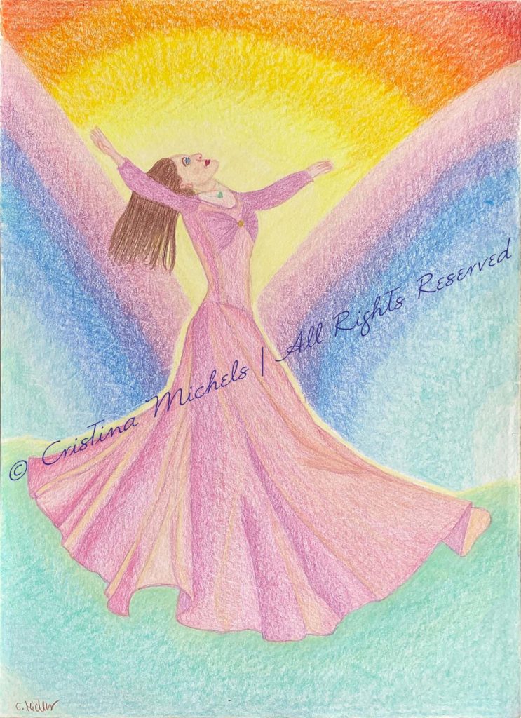 Original drawing “Sufi Dancer”