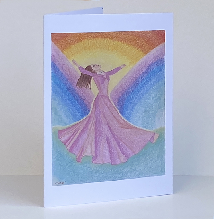 Greeting card “Sufi Dancer”