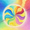 Original drawing "Wheel of Karma"